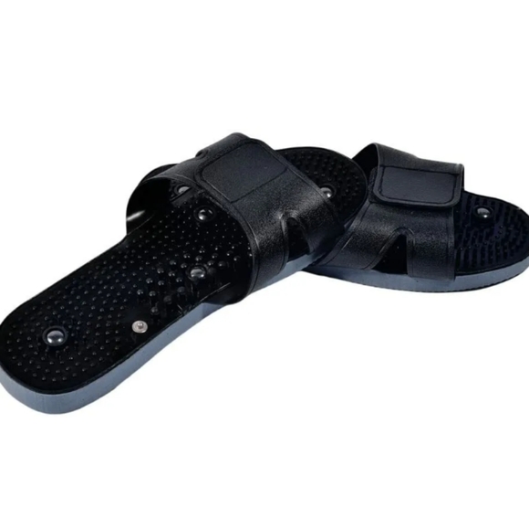 Tens Unit Muscle Stimulator Massager Adjustable Snap on Foot Pain Reliever - Picture 5 of 9